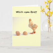 友情または誕生日 カード (黄色い花)