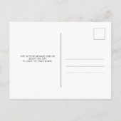 友情やる気を起こさせるソーシャルメディア通知 ポストカード (裏面)