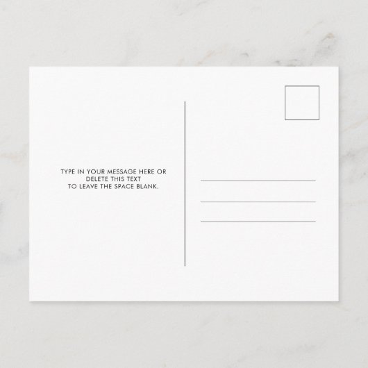 友情やる気を起こさせるソーシャルメディア通知 ポストカード (裏面)