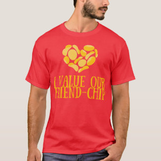 友情を大切にするとらえ方 面白い Tシャツ