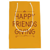 友情を深める |抱き枕 |黄色 ミディアムペーパーバッグ (正面)