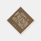 友情を深める |秋の色 スタンダードカクテルナプキン (角)