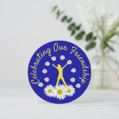 友情を祝うデイジーのランチ会 招待状 (スタンド正面)