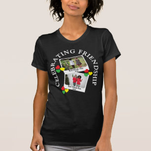 友情を祝って 二人のベストフレンド インスタントプリントTシャツ Tシャツ