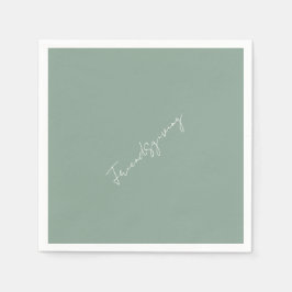 友情を育てるセージ・カクテル スタンダードカクテルナプキン