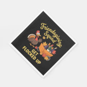 友情を育てるチームがTシャツクラシックを巻き上げる スタンダードランチョンナプキン (角)