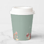 友情を育むセージ感謝祭 紙コップ (右)