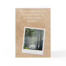 友情アドベンチャーカード 少年たち 自転車 友情