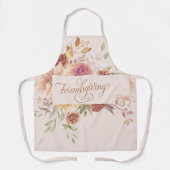 友情エレガントを育む面白さ エプロン (正面)