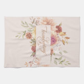 友情エレガントを育む面白さ キッチンタオル (横)