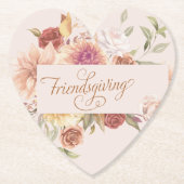 友情エレガントを育む面白さ ペーパーコースター (正面)