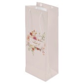 友情エレガントを育む面白さ ワインギフトバッグ (裏面アングル)