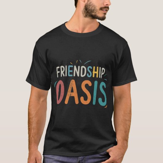 友情オアシス Tシャツ (正面)