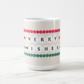 友情カラフルのブレスレメリーットが明るく コーヒーマグカップ (中央)