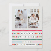 友情カラフルのブレスレメリーットが明るく シーズンカード (正面)