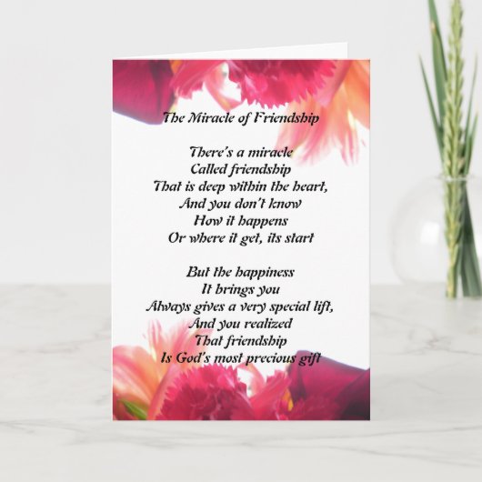 友情カードの奇跡 カード (正面)