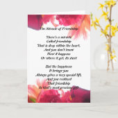 友情カードの奇跡 カード (黄色い花)