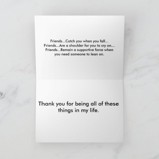 友情カード カード (内部)