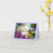 友情カード カード (黄色い花)