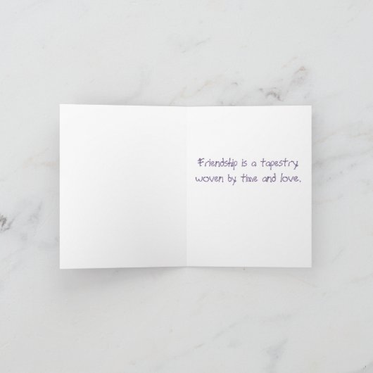 友情カード カード (内部)