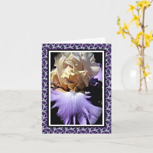 友情カード カード (黄色い花)