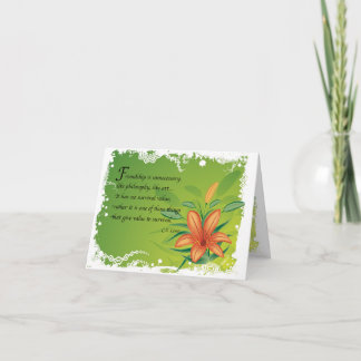 友情カード カード