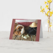 友情カード カード (黄色い花)