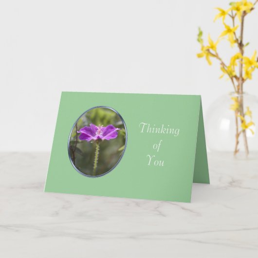 友情カード カード (黄色い花)