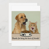 友情カード サンキューカード (正面/裏面)