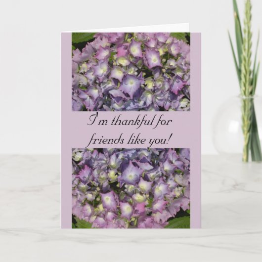 友情カード サンキューカード (正面)