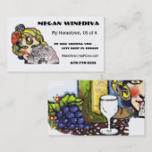 友情カード-スペインの精神 名刺 (正面/裏面)