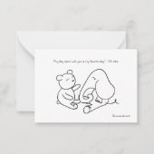 友情カード ノートカード (正面)