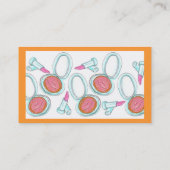 友情カード-皆のためのおもしろい 名刺 (裏面)