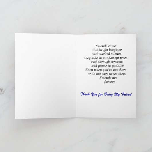 友情カード – Backyard Birds - Grackles カード (内部)