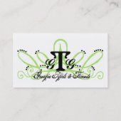 友情カード- Ga Tgirlのデザイン 名刺 (裏面)