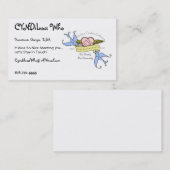 友情カードSCC記念日のデザイン 名刺 (正面/裏面)