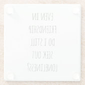 友情ガラスのコースターでも ガラスコースター (裏面)