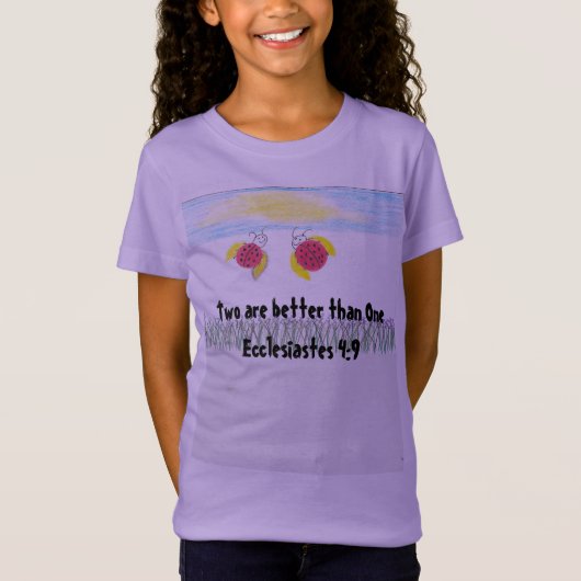 友情サポートのキッズTシャツ Tシャツ (正面)