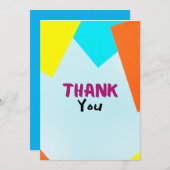 友情サンキューカード サンキューカード (正面/裏面)