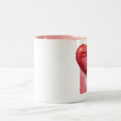 友情ハートバルーン ツートーンマグカップ (中央)