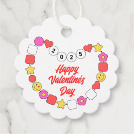 友情ブレスレットベジュエリートバレンタインデー フェイバータグ