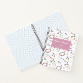 友情ブレスレット ガールアクセサリー ティーンジャーナル ノートブック (内部)