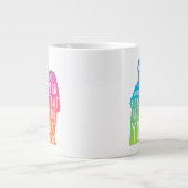 友情マグ ジャンボコーヒーマグカップ (正面)