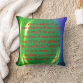 友情メッセージ クッション (ブランケット)