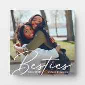 友情モダン写真ギフト フォトプラーク (正面)