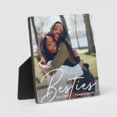 友情モダン写真ギフト フォトプラーク (正面)