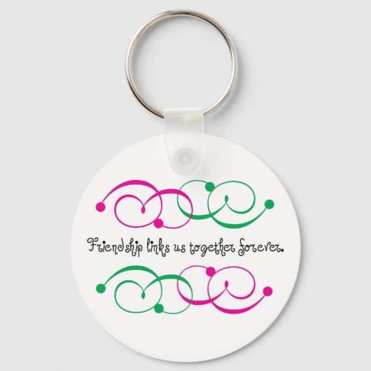 友情リンク キーホルダー (正面)