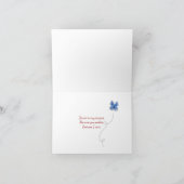 友情古い縫いぐるみ人形およびテディー・ベア カード (内部)