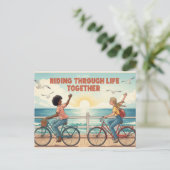 友情国際的の日はがき ポストカード (スタンド正面)