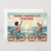 友情国際的の日はがき ポストカード (正面/裏面)